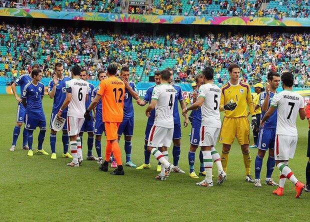 ملاقات تیم های ملی فوتبال ایران و بوسنی بدون تماشاگر برگزار می گردد
