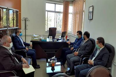 جلسه مرکزرشد واحدهای فناور دانشگاه مازندران با مسئولان کمیته امداد امام خمینی(ره)